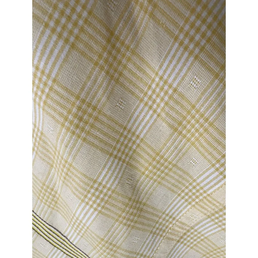 The North Face A5 Series Men Shirt Short Sleeve Button Up Hiking Yellow Large L
